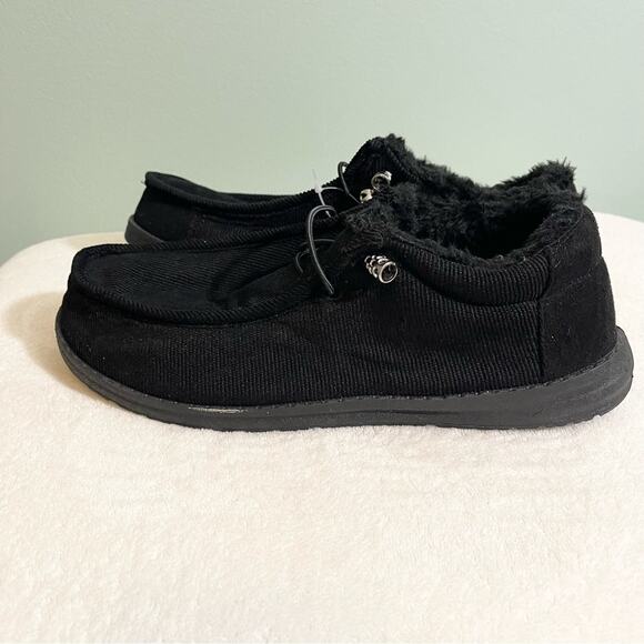 Harmony Balance Mens Canvas Closed Toe Lace-Up Casual Shoes Black Size 9 NWT - Picture 10 of 11